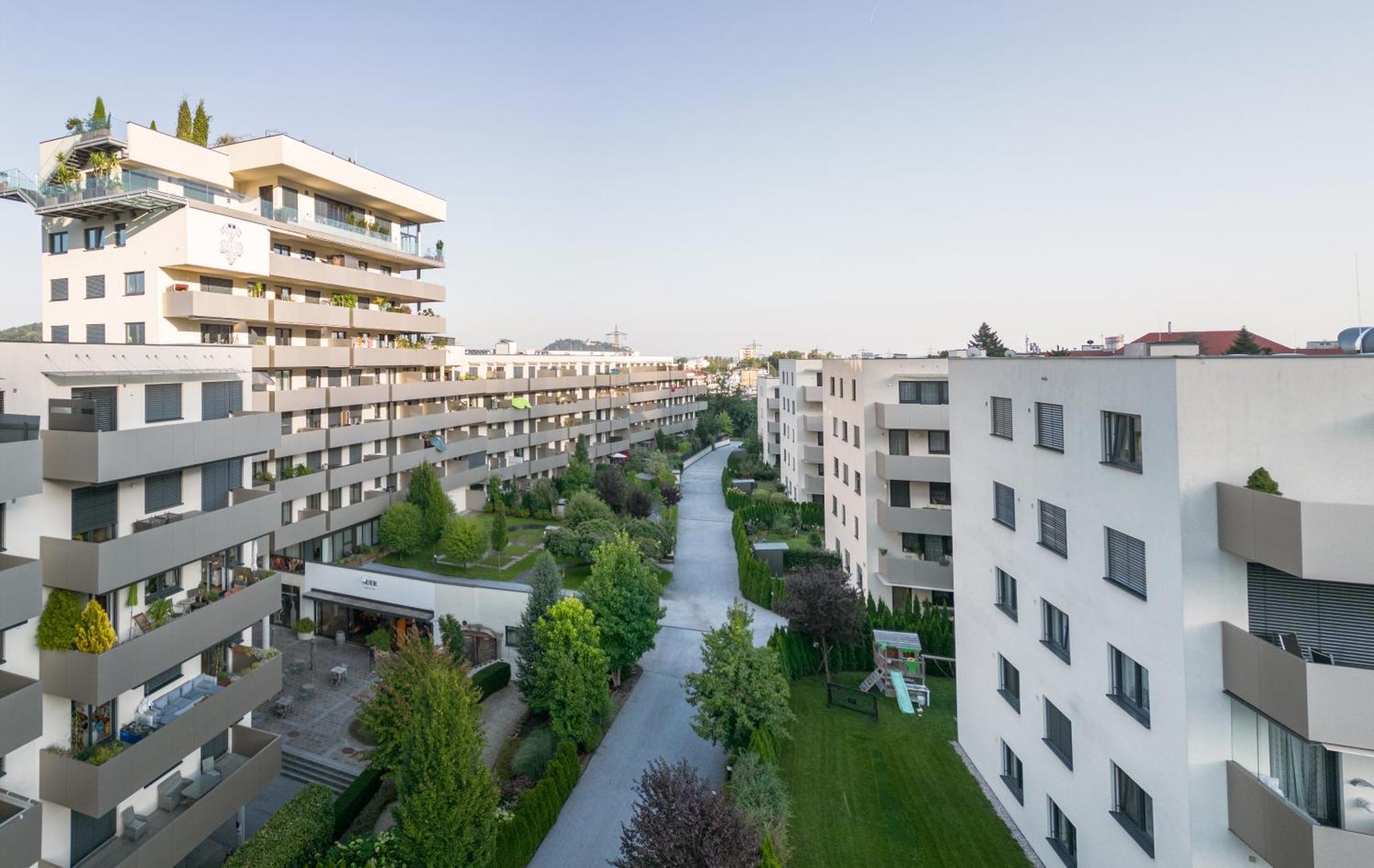 Kaiser Apartments - Wohnpark Graz-Goesting المظهر الخارجي الصورة